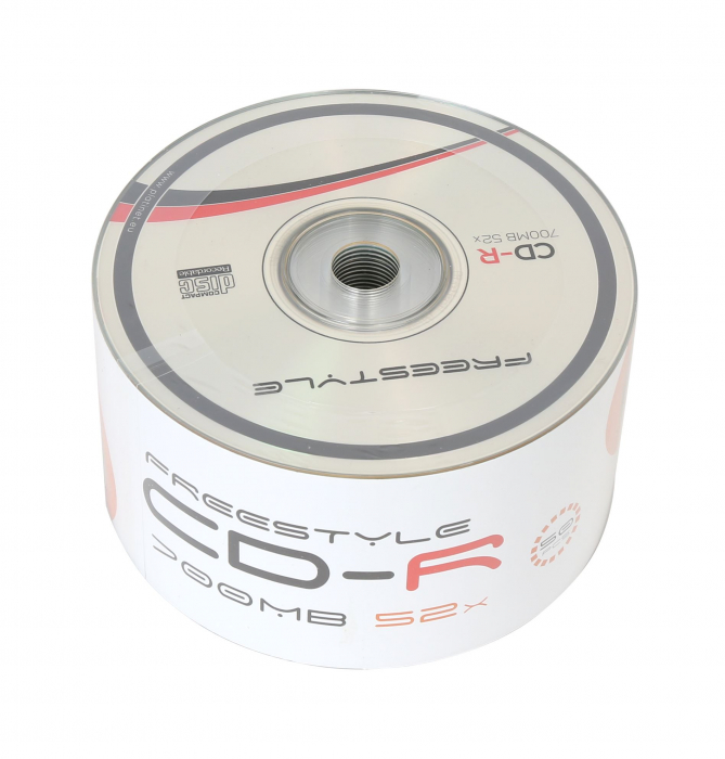 Freestyle - CD-R Freestyle [40095], 700Mb , 80 min , 52X , set 50 buc / pret/set [2]