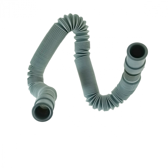 Furtun extensibil evacuare, scurgere pentru masina de spalat, FEE-1.5, 1.5m lungime, 2.5cm diametru, gri [3]