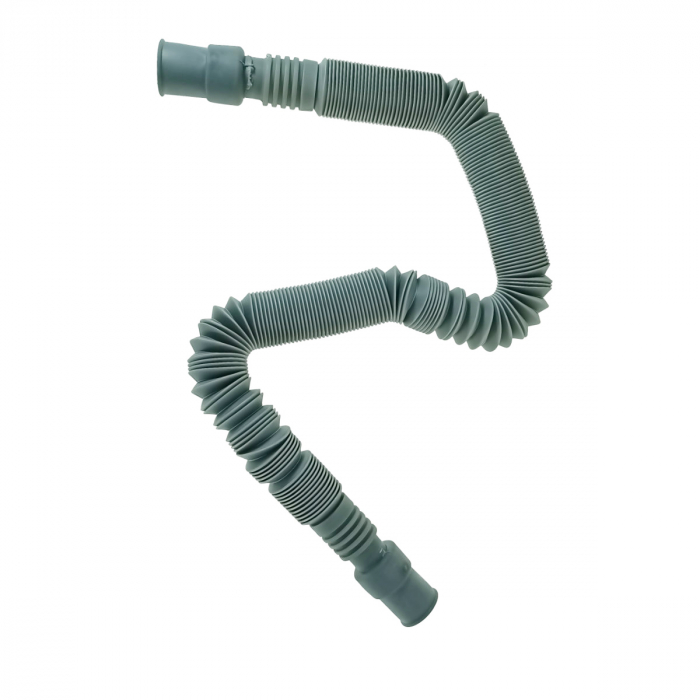 Furtun extensibil evacuare, scurgere pentru masina de spalat, FEE-1.5, 1.5m lungime, 2.5cm diametru, gri [5]