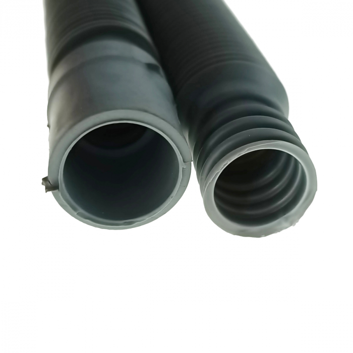 Furtun extensibil evacuare, scurgere pentru masina de spalat, FEE-2M, 2m lungime, 2.4-2.8cm diametru, gri [4]