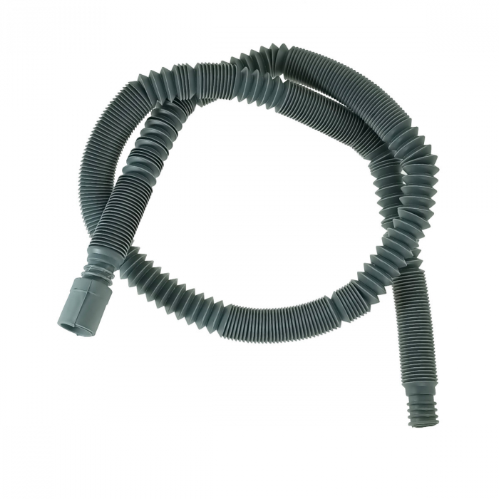 Furtun extensibil evacuare, scurgere pentru masina de spalat, FEE-3M, 3m lungime, 2.7-2.8cm diametru, gri [3]