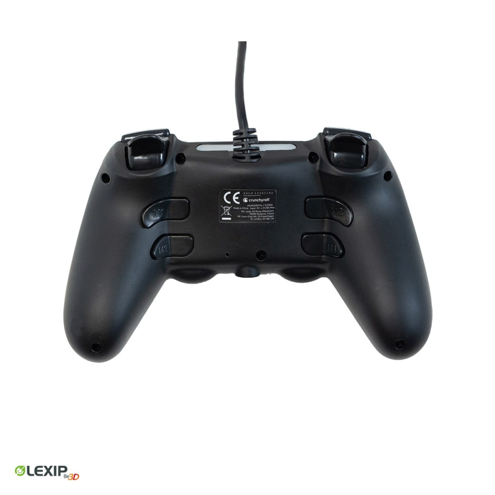 Gamepad cu fir Lexip White Tiger Guild, Solo Leveling, 4 padele programabile, touchpad, iesire jack 3,5 mm, pentru PS4 si PC, JVAMUL00175 [4]