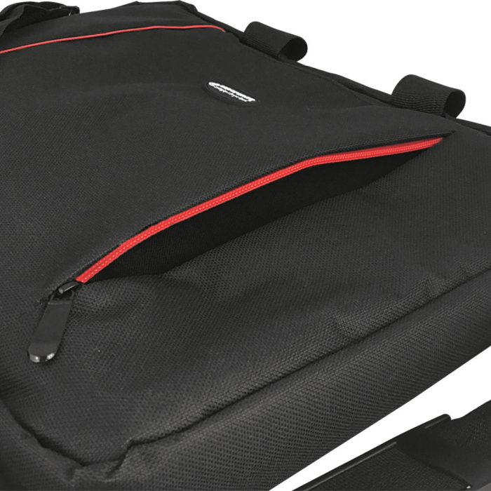 Geanta laptop Esperanza Salerno, 15.6", poliester, curea reglabila, neagra [4]
