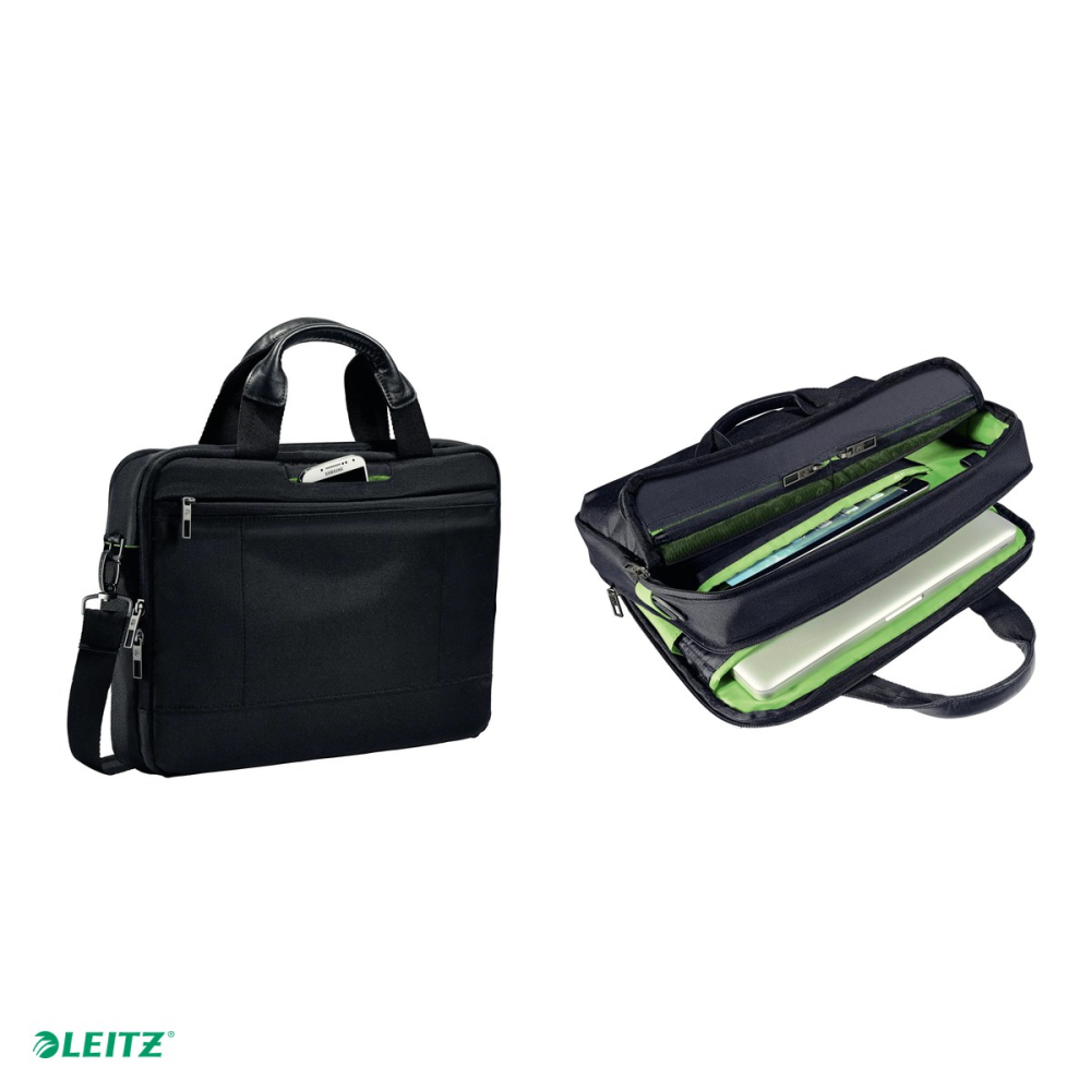 Geanta pentru laptop Leitz Smart Traveller, 13.3 inch, 380x280x100 mm, neagra [4]