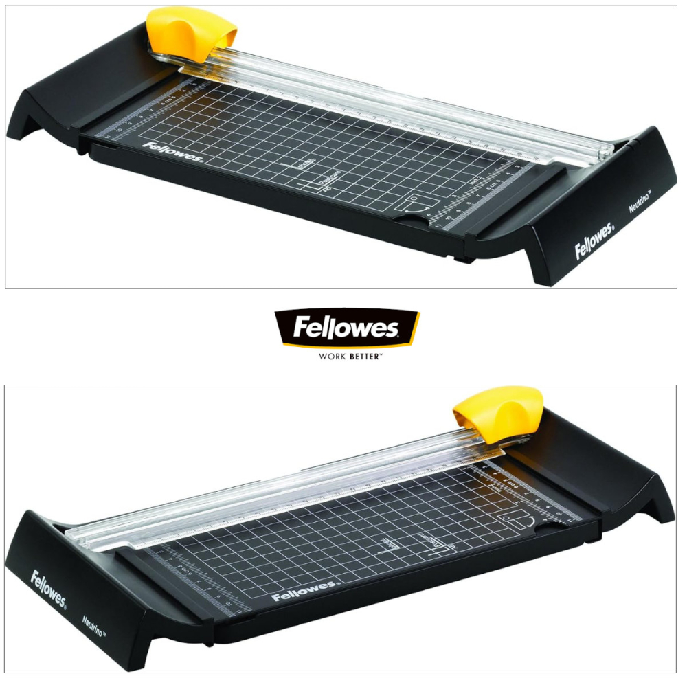 Ghilotina cu disc rotativ, Fellowes Neutrino Photo, pentru foto, format A5/A4, capacitate 5 coli, sistem SafeCut [2]