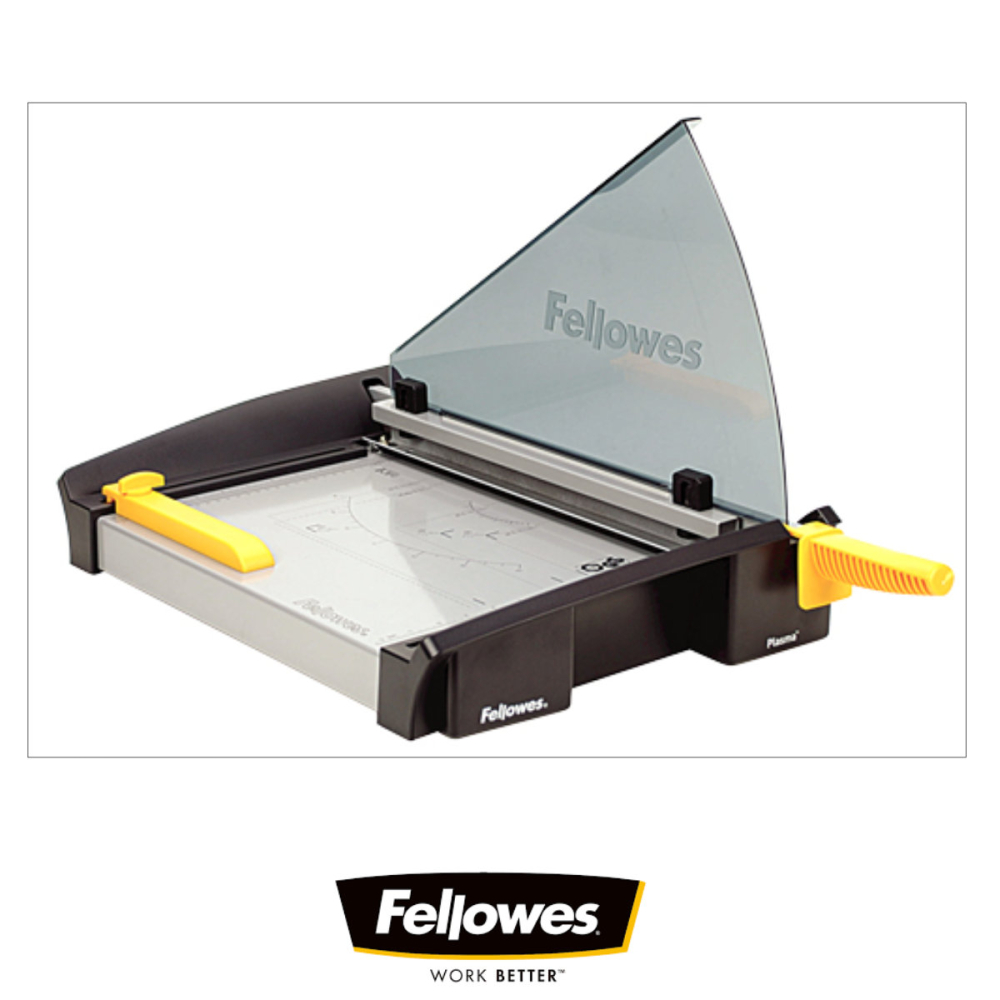 Ghilotina cu parghie, Fellowes Plasma A4, pentru birou, taiere A4, capacitate 40 coli, sistem SafeCut Guard [3]