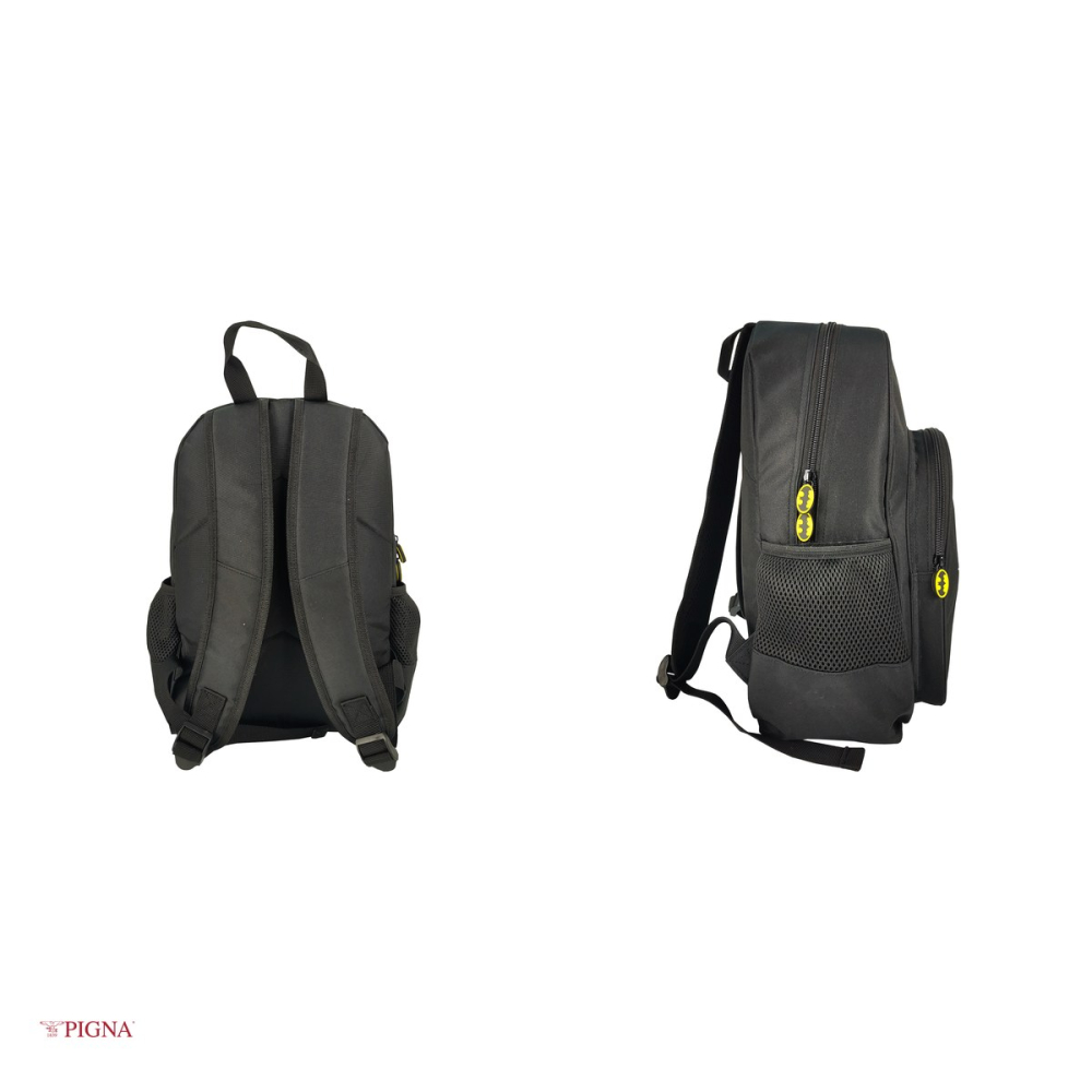 Ghiozdan Pigna Batman, pentru prescolari, negru, 38x27x12 cm [4]