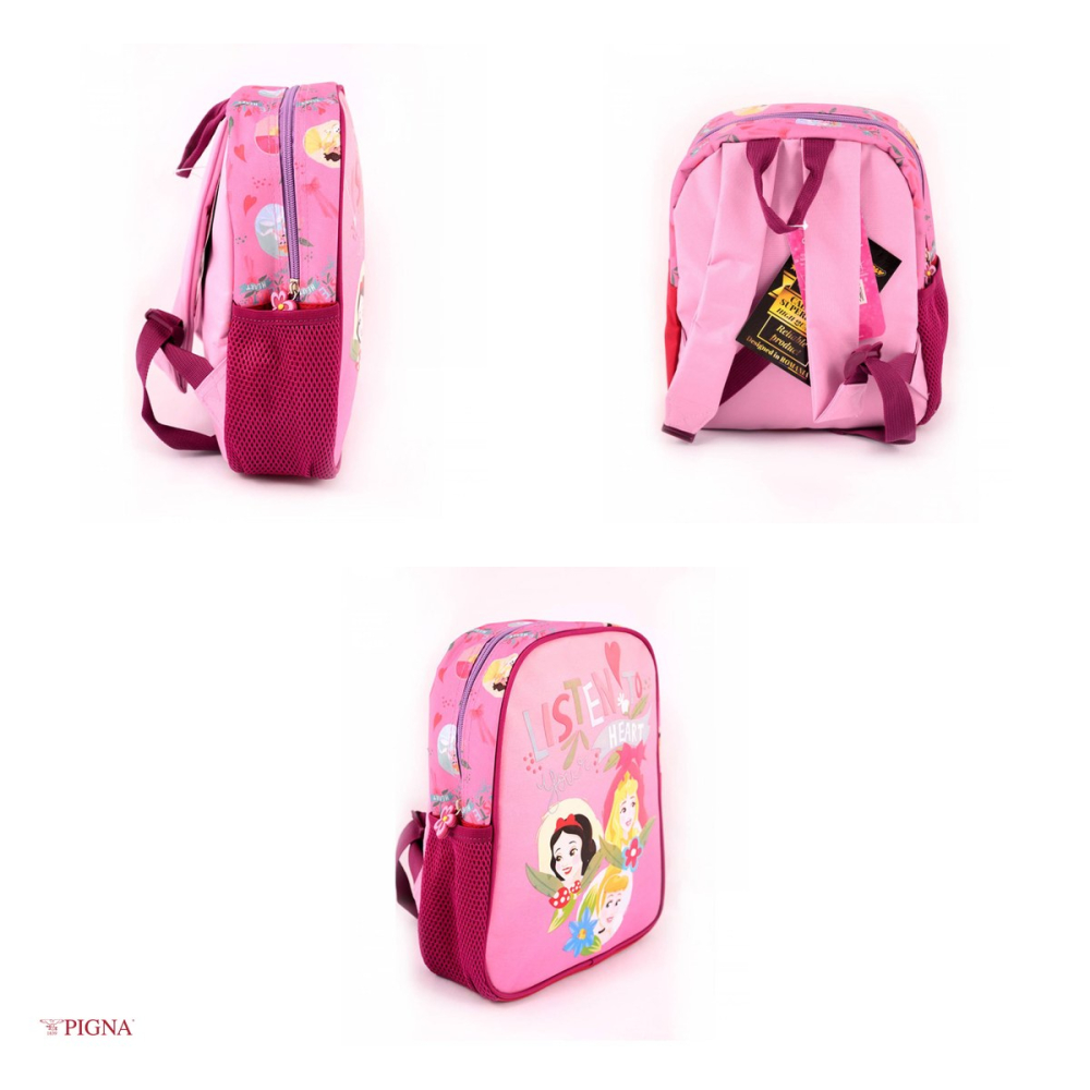 Ghiozdan Pigna Mini Princess, pentru prescolari, violet, 28x24 mm [4]