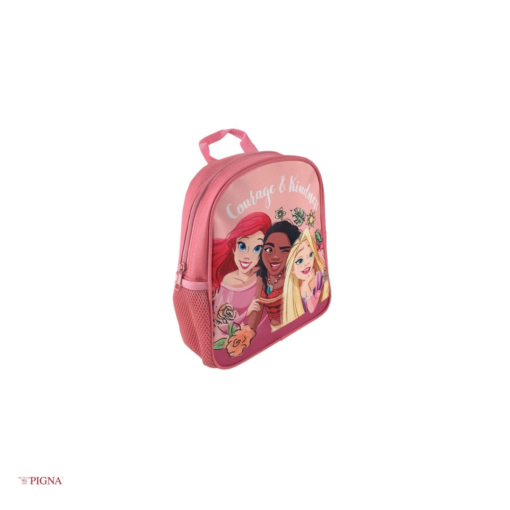 Ghiozdan Pigna Princess, pentru prescolari, pastel, roz, 28x24 mm [4]