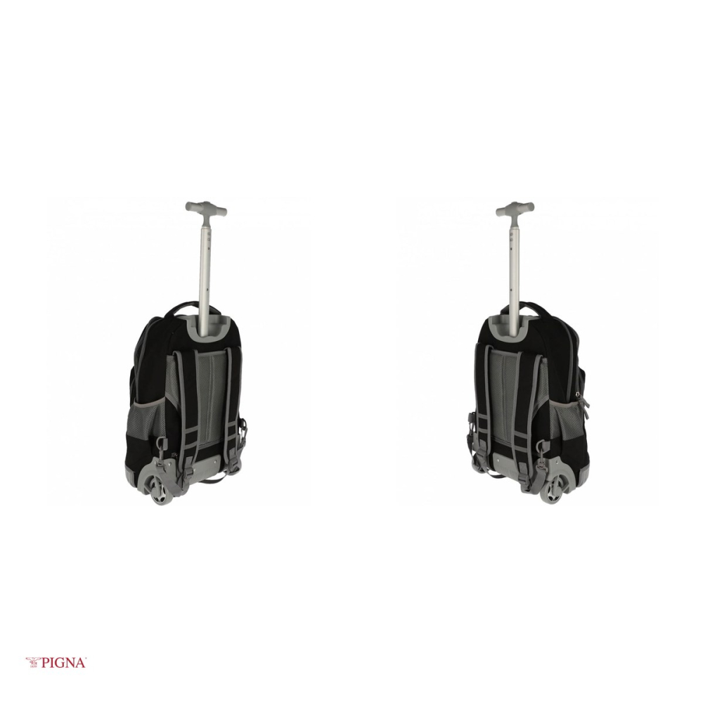 Ghiozdan Pigna Troller Strong, negru, 48x32x21 cm [4]