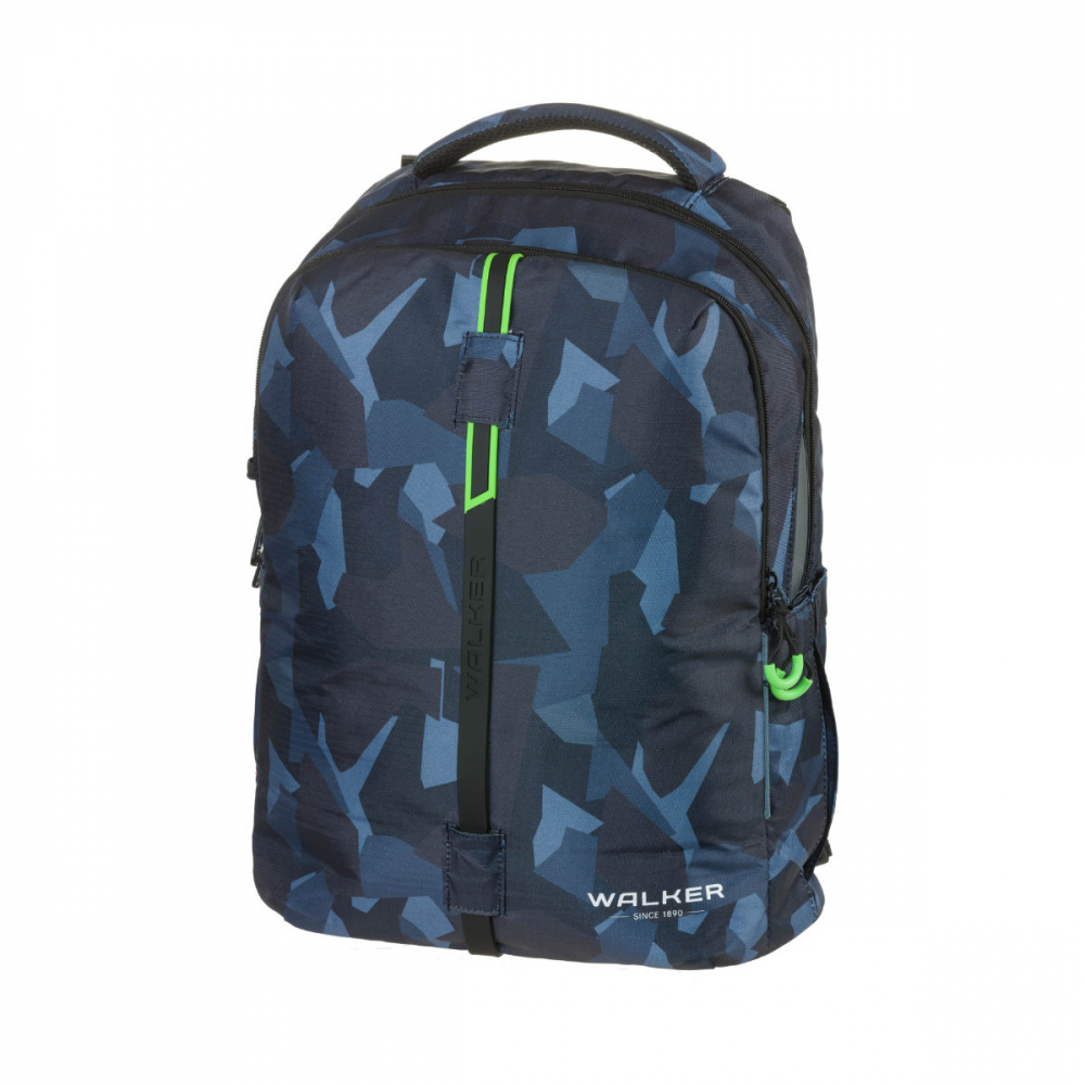 Ghiozdan scolar pentru adolescenti, Elite 2.0 Camo Anthrazit, produs Walker by Schneiders, 32 x 46 x 20 cm, camo gri [1]