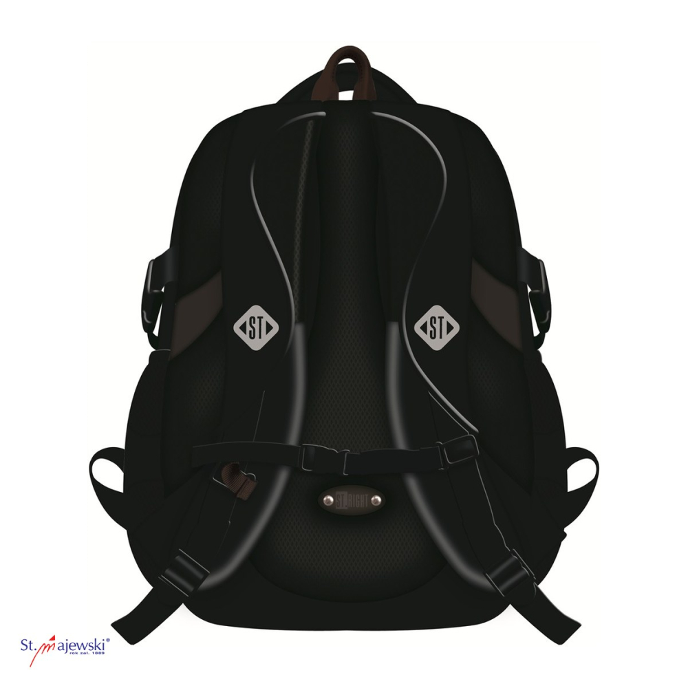 Ghiozdan St.Majewski St.Right BP-01 Now Or Never pentru clasele V-VIII, 43x32x21 cm, 23 l [4]