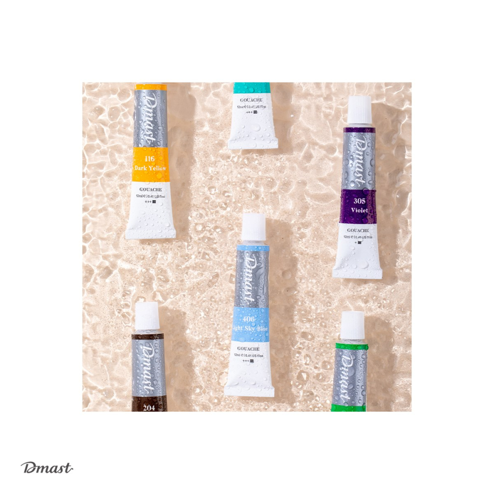 Guase Dmast by Pebeo, 36 culori 12 ml, asortate [5]