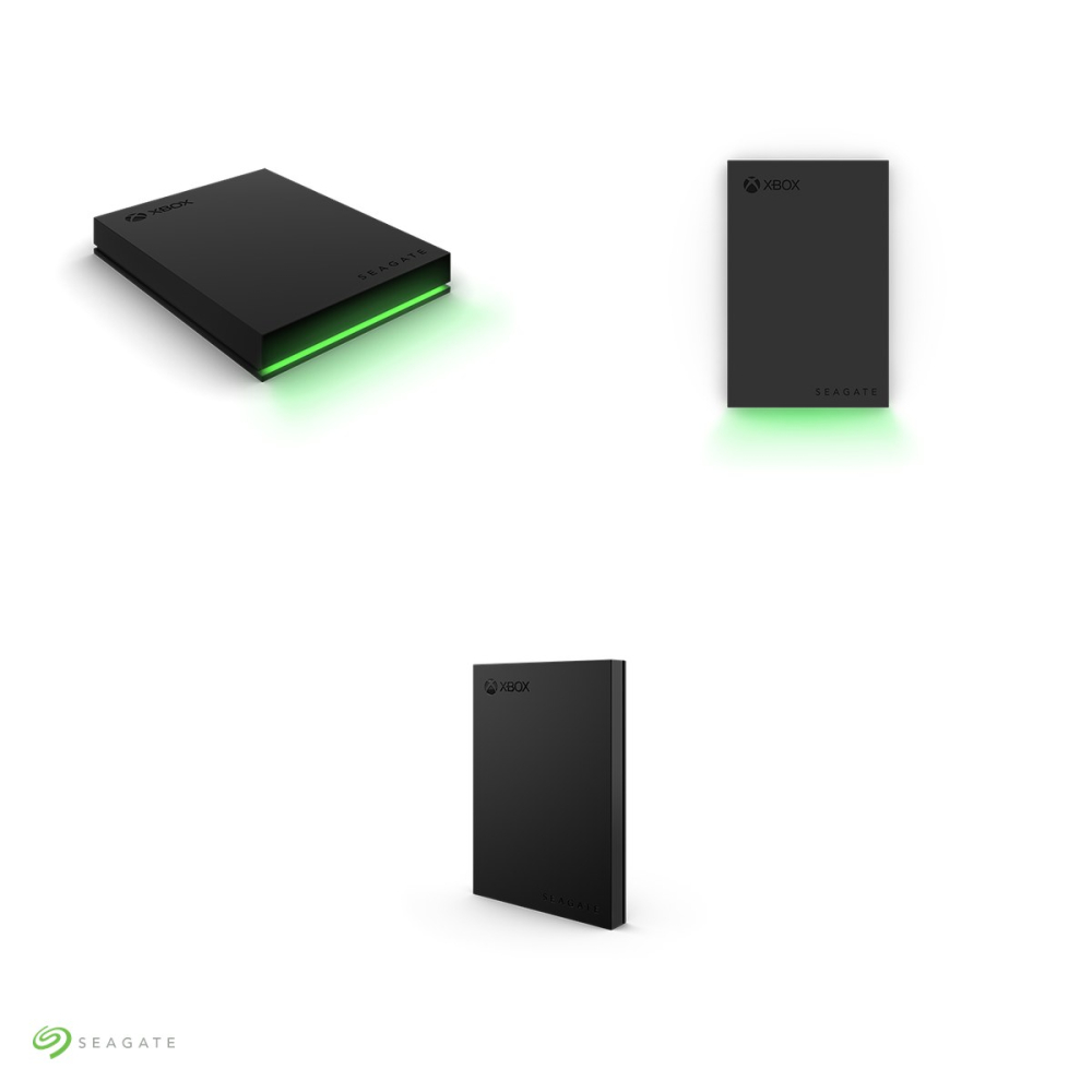 Hard disk extern portabil Seagate Game Drive for Xbox, 2 TB, USB 3.2 Gen 1, pentru Xbox Series X, Xbox Series S si Xbox One, iluminare LED verde, negru, STKX2000400 [4]