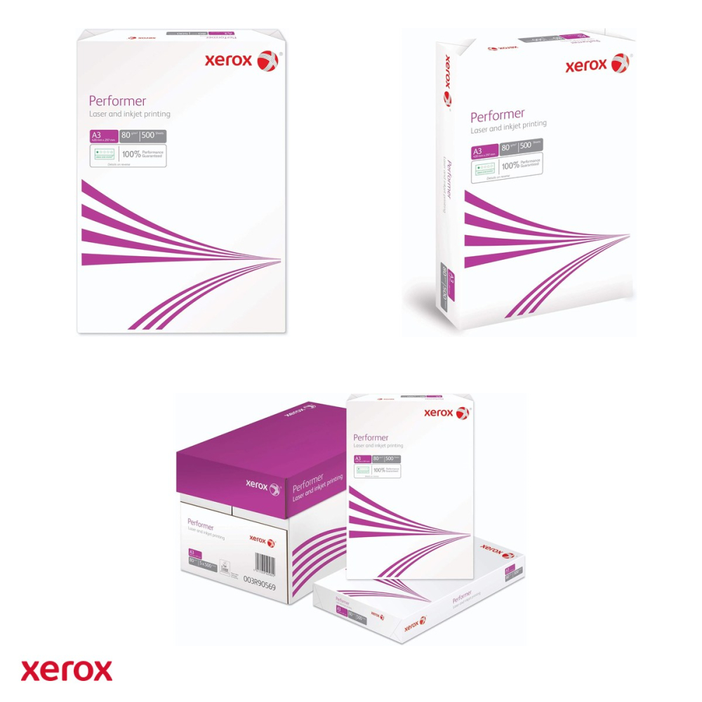 Hartie copiator A3 Xerox Performer, 80 g/mp, 500 coli [4]