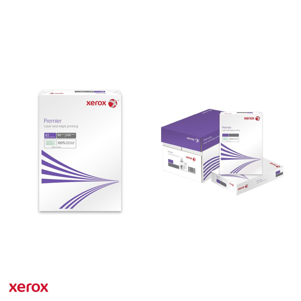 Hartie copiator A3 Xerox Premier, 80 g/mp, 500 coli [4]