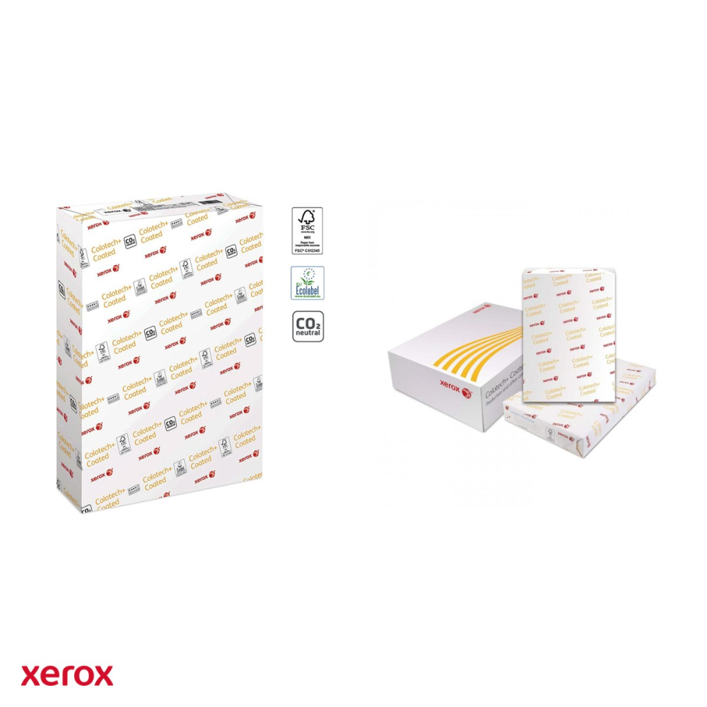 Hartie copiator color lucioasa A4 Xerox Colotech, 150 g/mp, 250 coli [4]