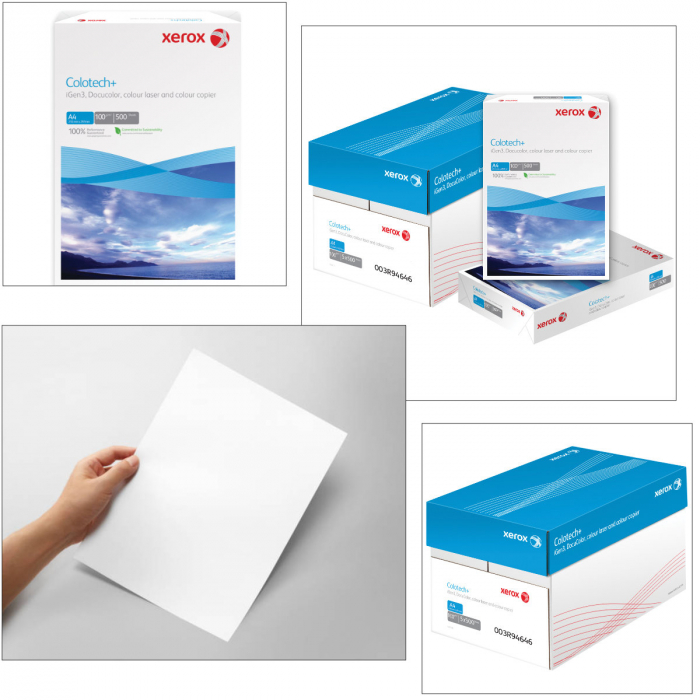 Hartie copiator Xerox Colotech, A4, 100g/mp, 500 coli/top [2]
