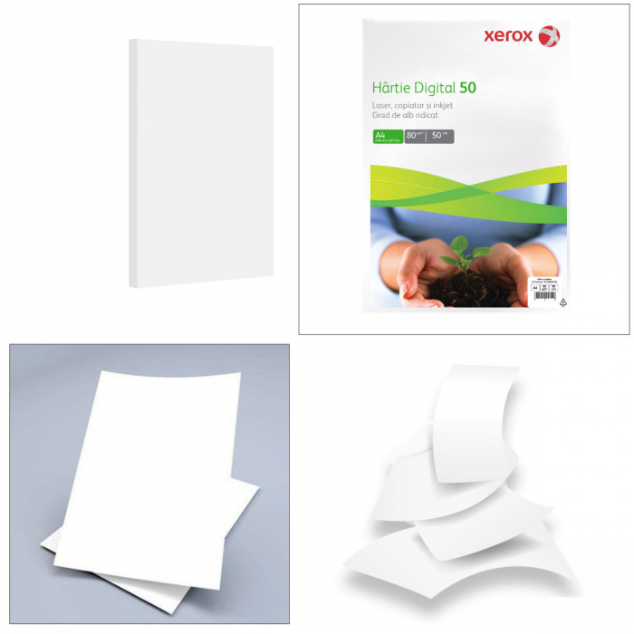 Hartie copiator Xerox Digital 50, A4, 80g/mp, 50 coli [2]
