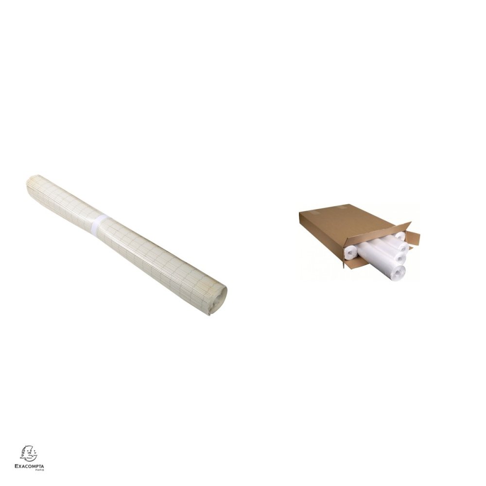 Hartie pentru flipchart Exacompta, liniatura matematica, 60 g/mp, 48 de file, 65x100 cm [4]