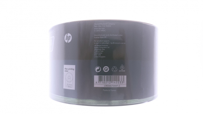 HP - CD-R HP [14223],700 Mb , 80 min , 52X , Alb Printabil  Inkjet , set 50 buc / pret/set [3]