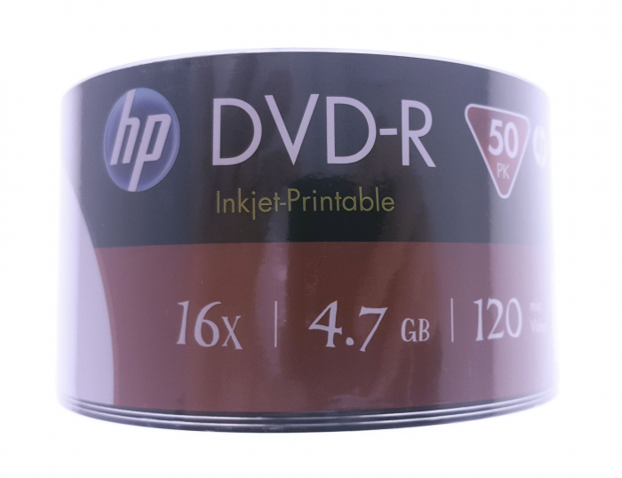 DVD-R, 4.7Gb, 16X , Printabile , HP, set 50 buc- HPP1650- [4]