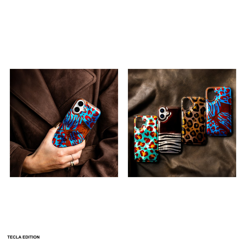 Husa Animal Print Chameleon pentru Apple iPhone 15, Carcasa, Multicolor [5]