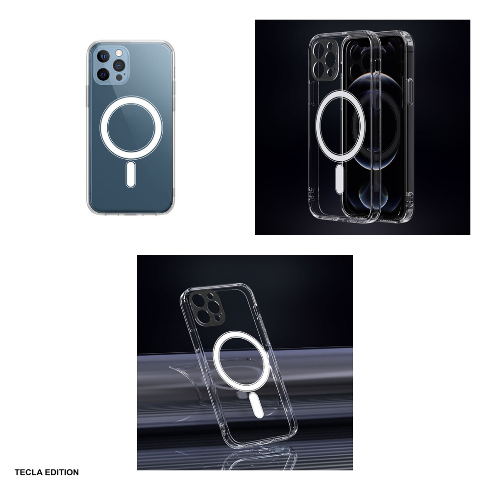Husa Anti Shock 1,5 mm Mag pentru Apple iPhone 17 Air, Carcasa magnetica, Transparent [4]