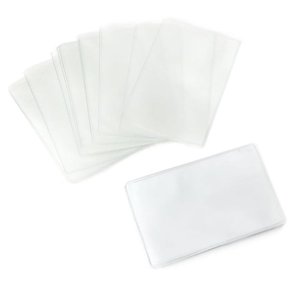 Husa Card si Permis Auto, 60 x 93mm, Transparenta si Flexibila, pentru Protectie si Vizibilitate Maxima, din Material PVC Rezistent [4]