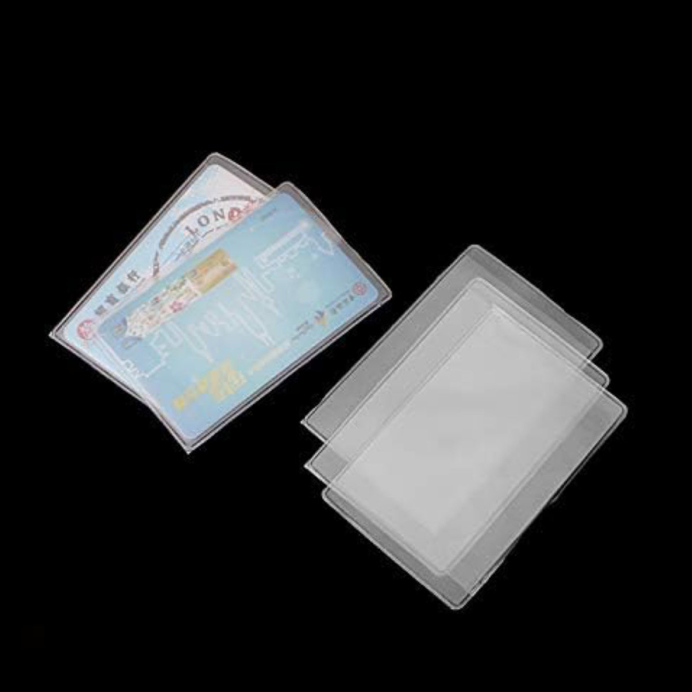 Husa Card si Permis Auto, 60 x 93mm, Transparenta si Flexibila, pentru Protectie si Vizibilitate Maxima, din Material PVC Rezistent [5]
