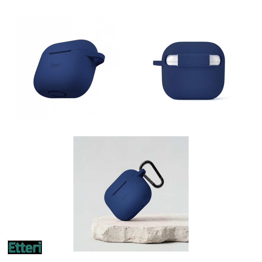 Husa casti Etteri pentru AirPods 3, Bleumarin [4]