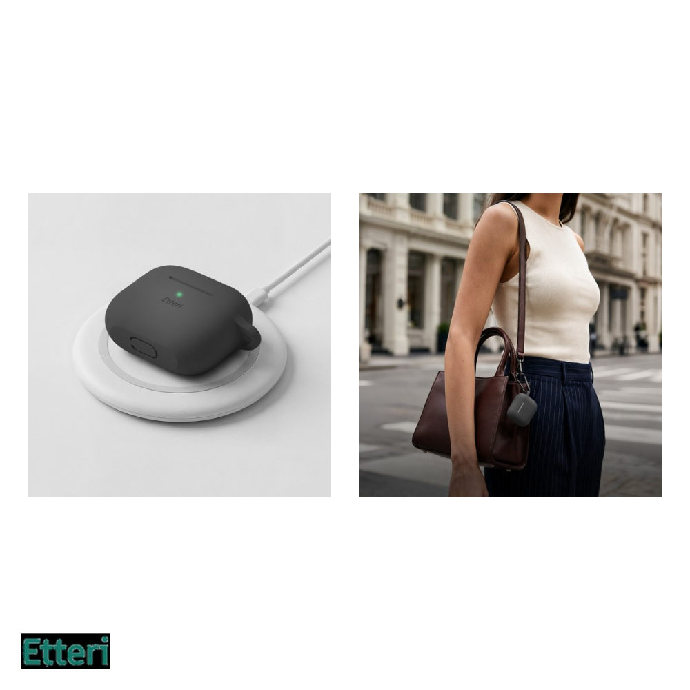 Husa casti Etteri pentru AirPods 3, Negru [5]