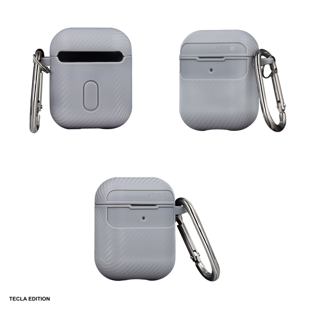 Husa casti pentru AirPods / AirPods 2, Gri [4]