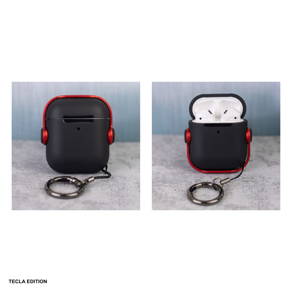 Husa casti pentru AirPods / AirPods 2, Rosu [5]