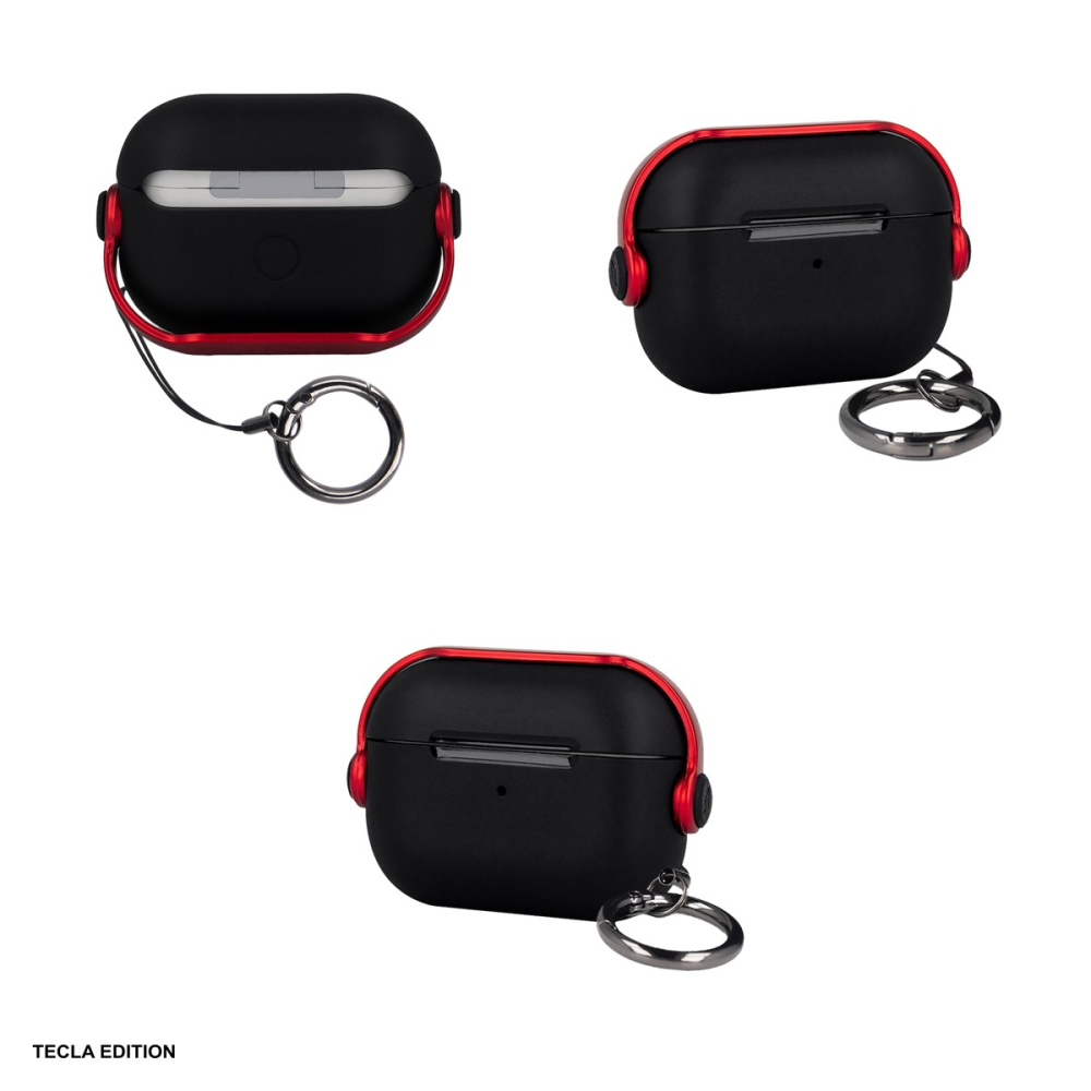 Husa casti pentru AirPods / AirPods 2, Rosu [4]