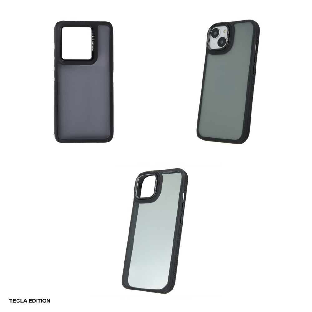 Husa Crystal Black pentru Xiaomi Redmi Note 14 5G, Carcasa, Negru [4]