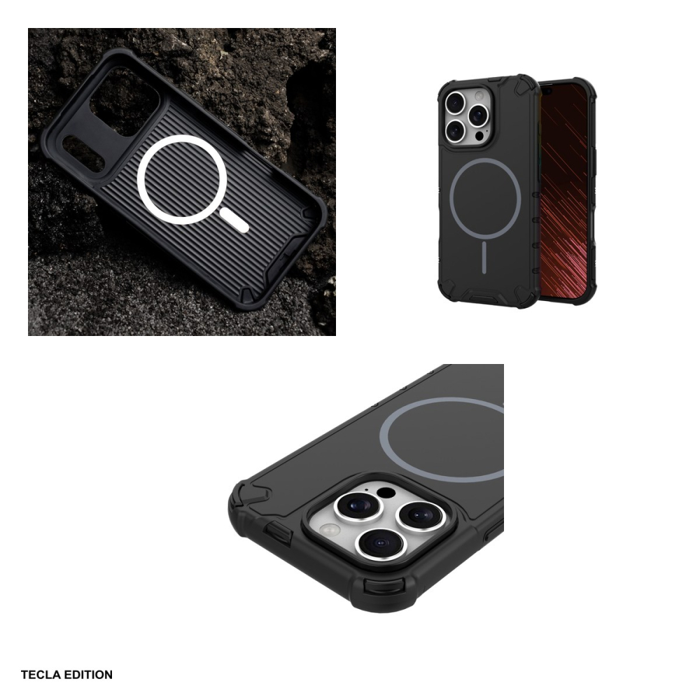 Husa Defender 2in1 Mag pentru Apple iPhone 16 Pro, Carcasa magnetica, Negru [4]