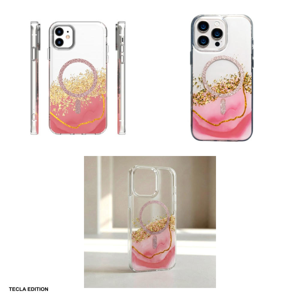 Husa Epoxy Mag pentru Apple iPhone 11, Carcasa magnetica, Roz [4]