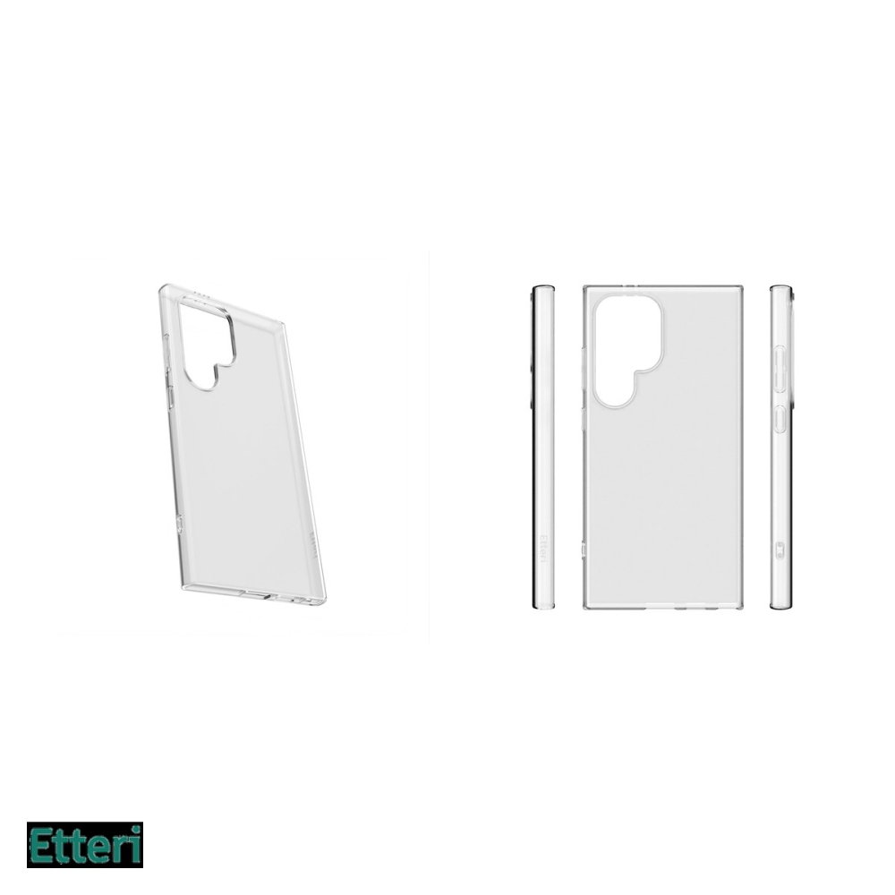 Husa Etteri Clear pentru Samsung Galaxy S24 Ultra, Carcasa, Transparent [5]