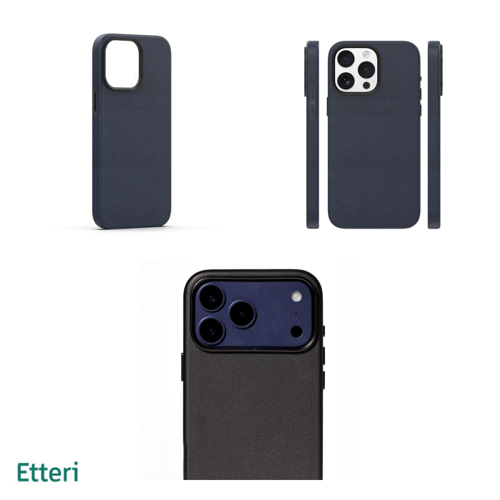 Husa Etteri Elegant Mag pentru iPhone 14 Pro, Carcasa magnetica, Negru [4]
