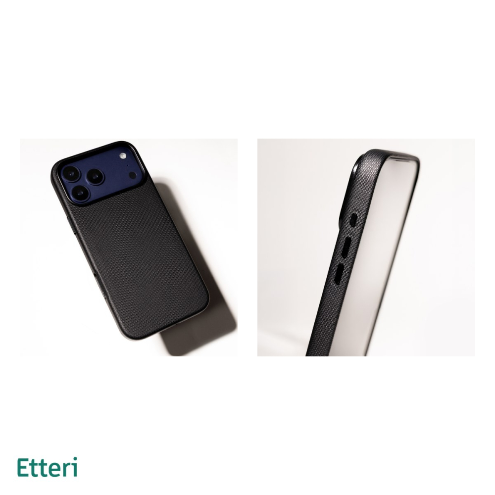 Husa Etteri Elegant Mag pentru iPhone 14 Pro, Carcasa magnetica, Negru [5]