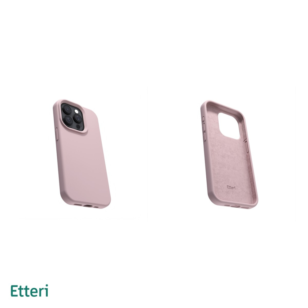 Husa Etteri Silicone pentru Xiaomi Redmi Note 13 4G, Carcasa, Roz [5]