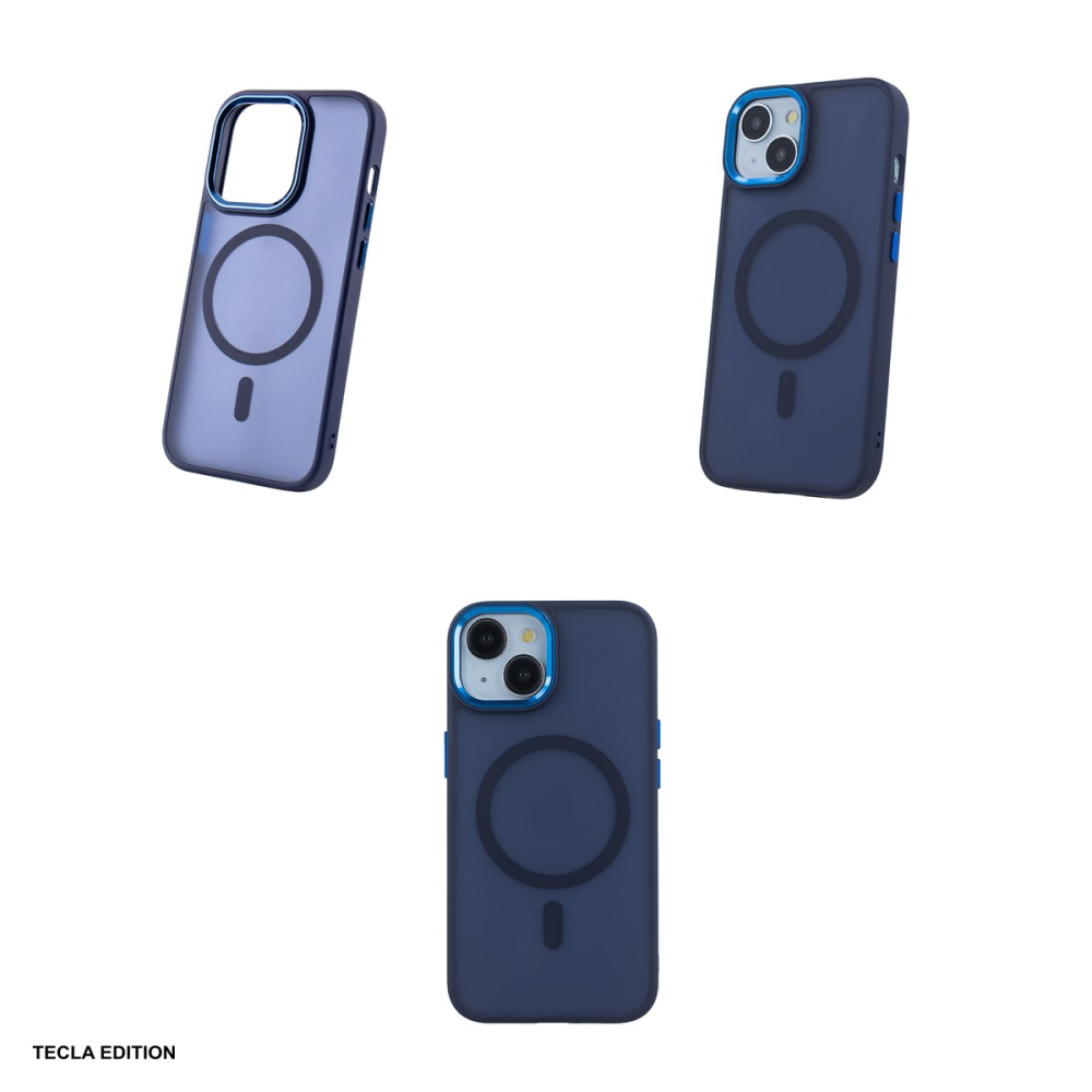 Husa Frozen Mag pentru Apple iPhone 11, Carcasa magnetica, Albastru [4]