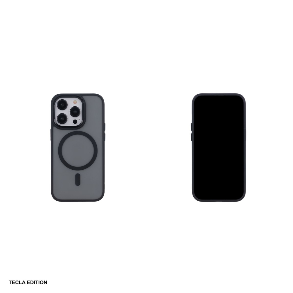Husa Frozen Mag pentru Apple iPhone 13 Pro, Carcasa magnetica, Negru [5]