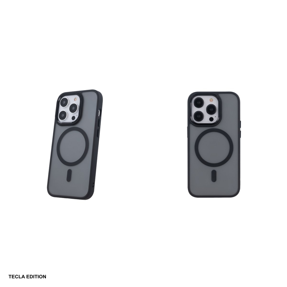 Husa Frozen Mag pentru iPhone 16 Pro Max, Carcasa magnetica, Negru [5]