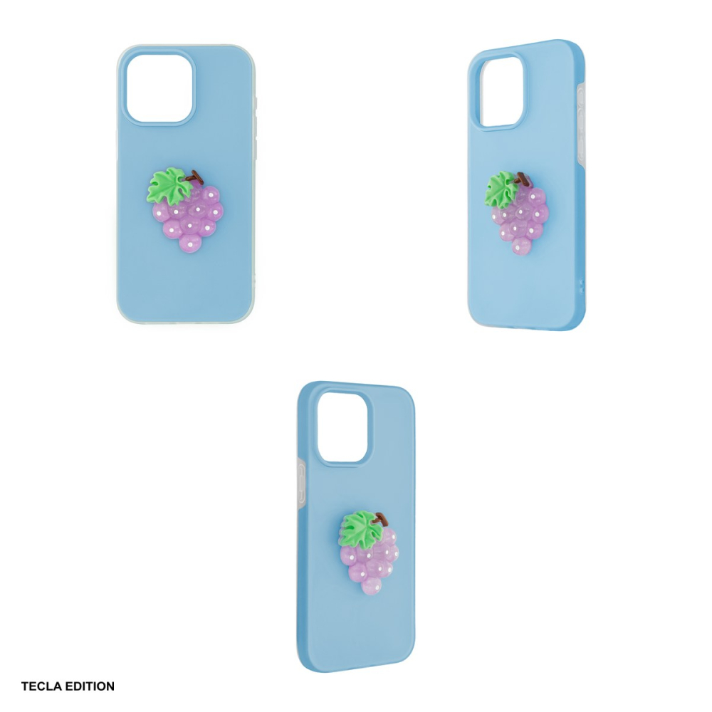 Husa Fruit 2in1 pentru Apple iPhone 12 Pro, iPhone 12, Carcasa, Albastru [4]