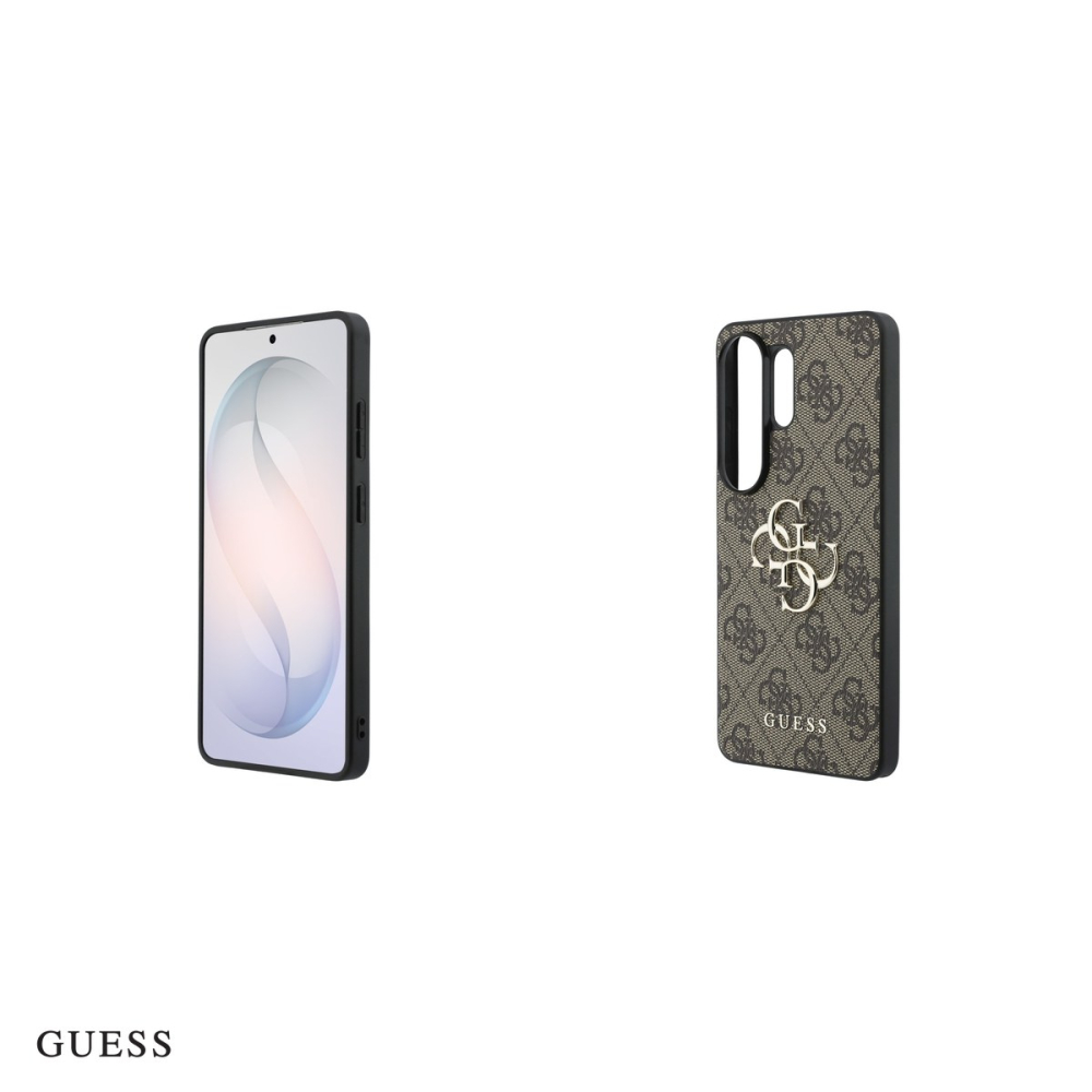 Husa Guess 4g Big Metal Logo pentru Samsung Galaxy S26 Ultra, Carcasa magnetica, Maro [5]