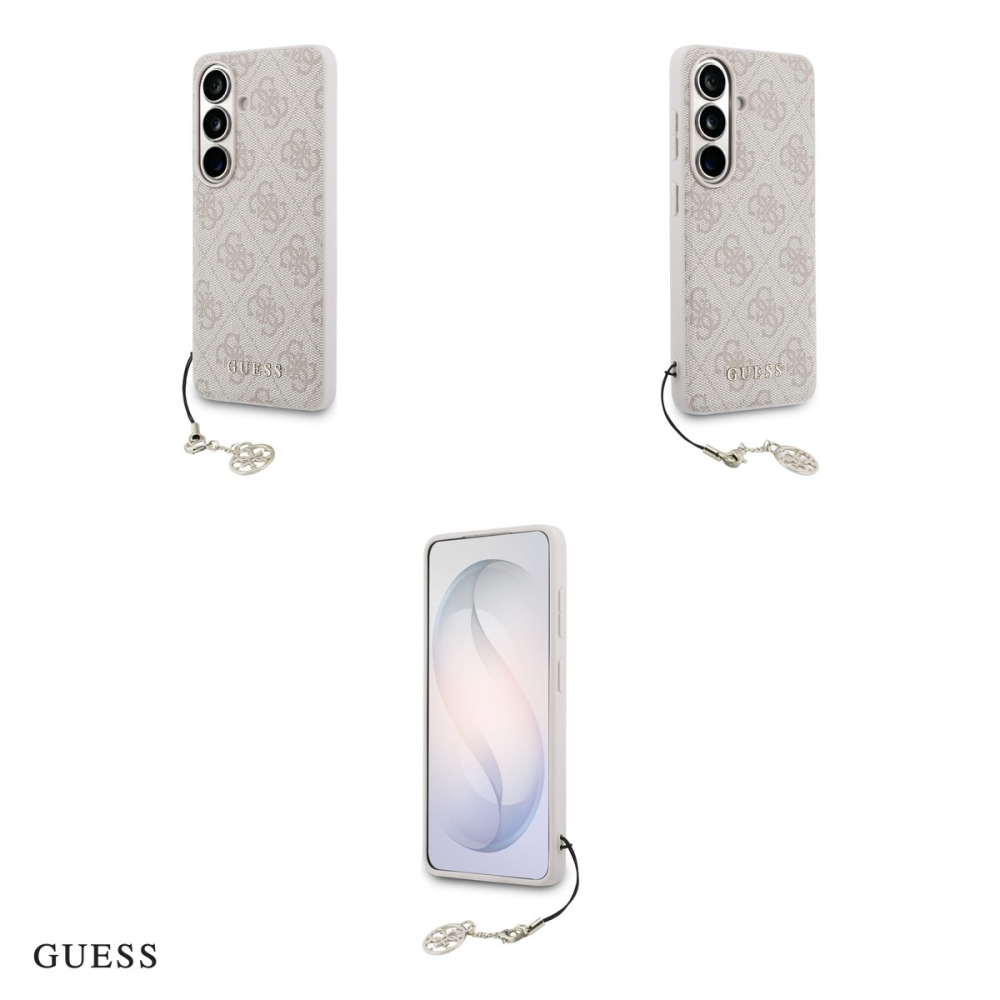 Husa Guess 4g Classic Logo Charm pentru Samsung Galaxy S26, Carcasa magnetica, Roz [4]