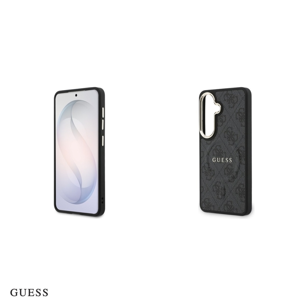 Husa Guess 4g Embossed Ring pentru Samsung Galaxy S26, Carcasa magnetica, Negru [5]