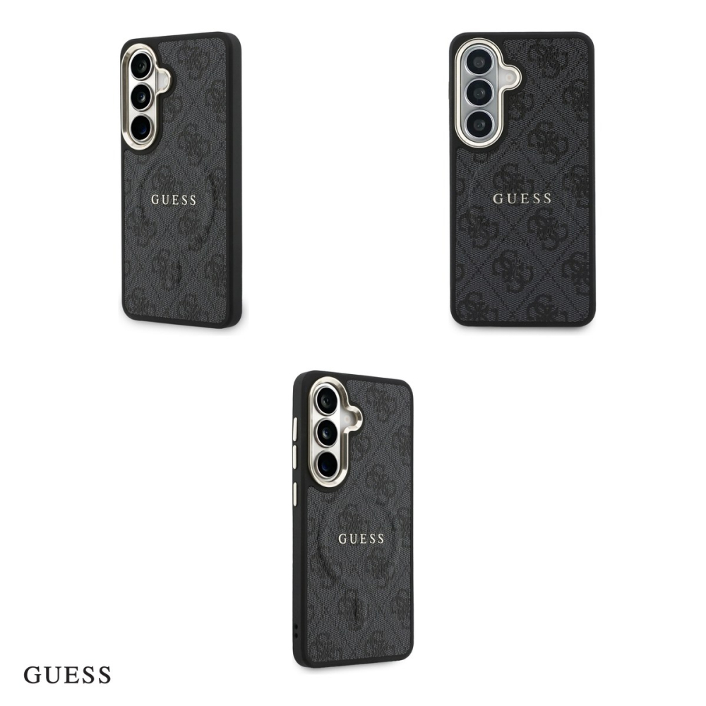 Husa Guess 4g Embossed Ring pentru Samsung Galaxy S26 Plus, Carcasa magnetica, Negru [4]